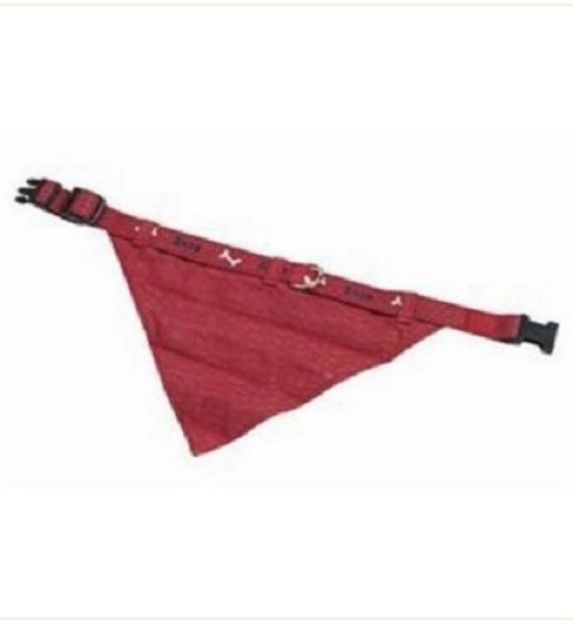 Picture of Flamingo Ayarlanabilir Kot Bandanalı Köpek Tasması 40 cm