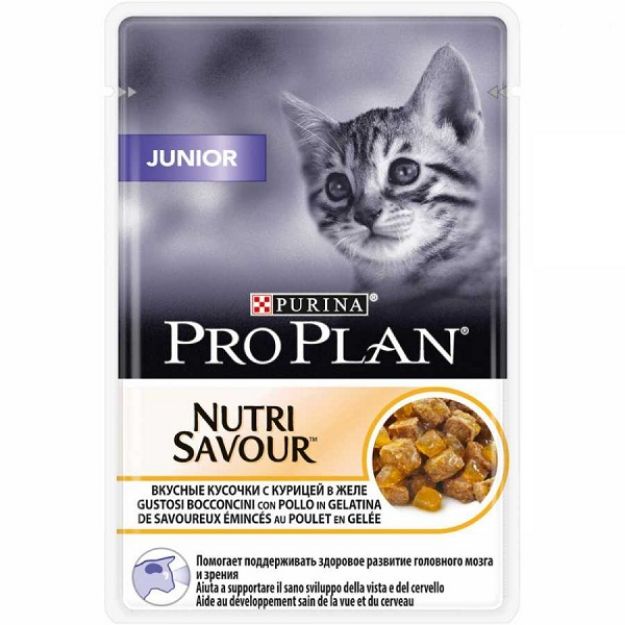 Picture of Pro Plan Pouch Jöle Tavuklu Yavru Kedi Konservesi 85 gr 