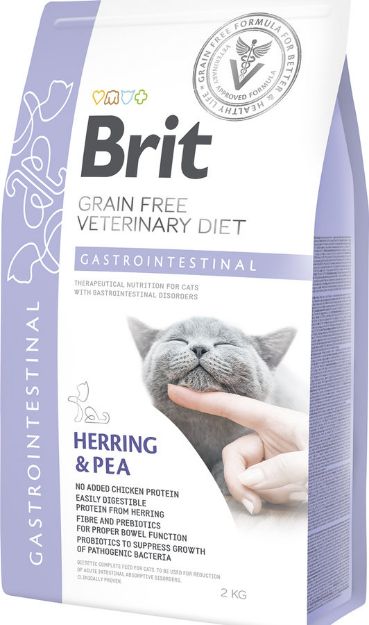 Picture of Brit Veterinary Diet Gastrointestinal Tahılsız Kedi Maması 2 Kg