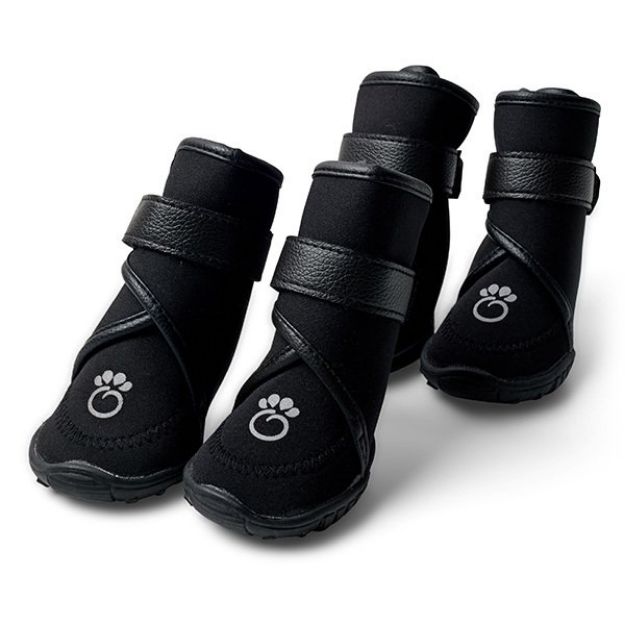 Picture of Gf Pet -Cırtcrtlı Köpek Ayakkabısı - Black - Xs 