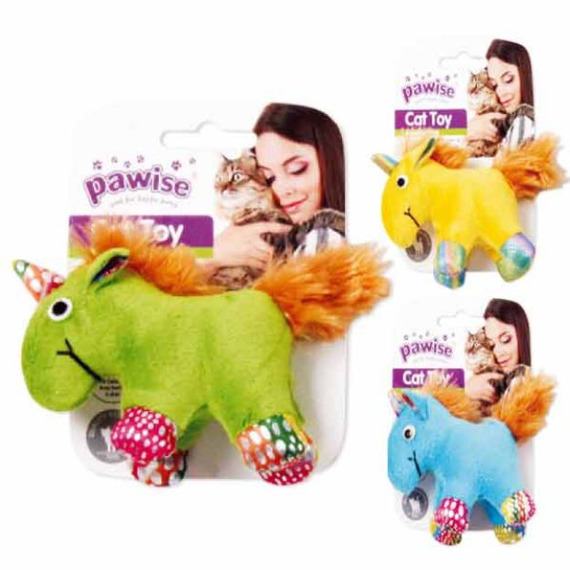 Picture of Pawise Meow Meow Life - Unicorn Kumaş Kedi Oyuncağı