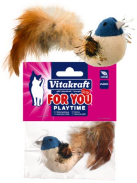 Picture of Vitakraft Kedi Oyuncağı Uzun Kuyruklu Peluş Ördek