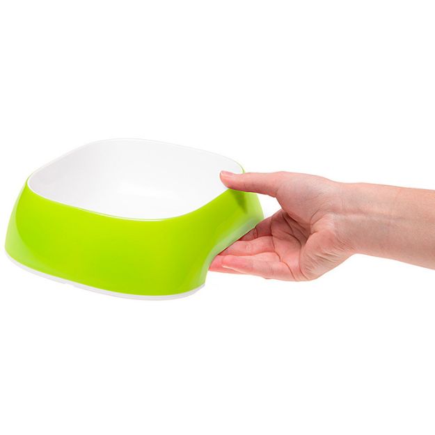 Picture of Ferplast Glam Medium Acid Green Kedi Köpek Mama Kabı 0,75 Lt