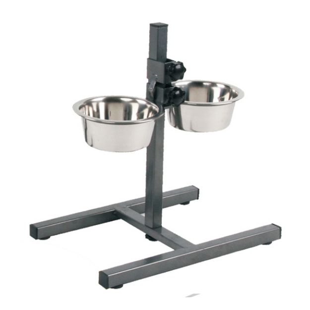 Picture of Pawise Yükseklik Ayarlanabilir Köpek Mama Kabı 350 Ml x 2