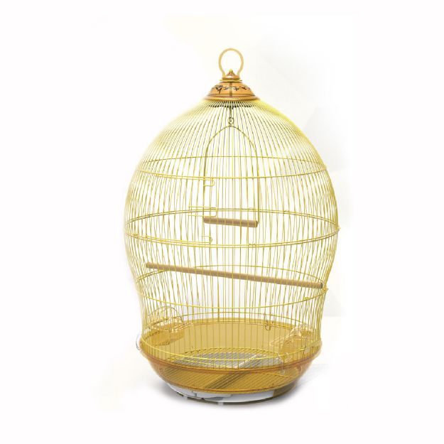 Picture of DAYANG KUBBE KAFES PİRİNÇ 48,5 X 48,5 X 76 CM