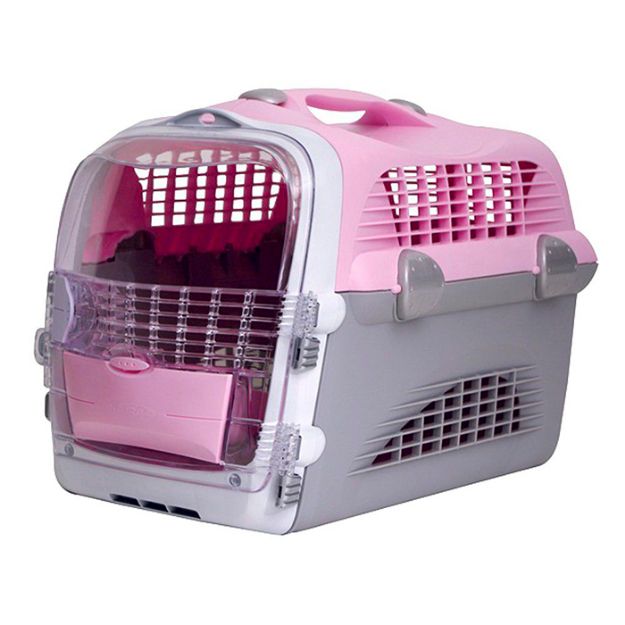 Picture of Hagen Catit Cabrio Kedi Köpek Taşıma Kabı Pembe / Gri 