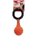 Picture of Camon Köpek Oyuncağı İki Renkli Halkalı ve Gıcırtılı TPR Topu 