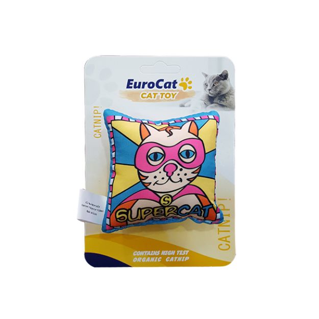 Picture of Eurocat Catnipli Kedi Oyuncağı Supercat Yastık
