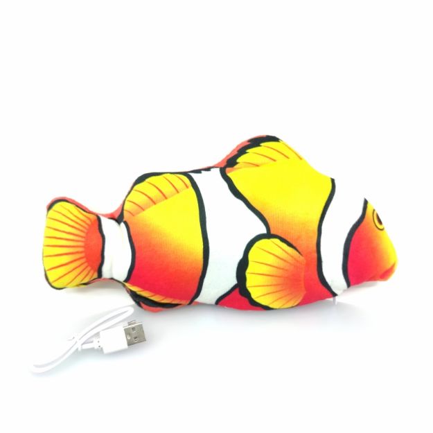 Picture of Eastland Usb Li Dans Eden Peluş Palyaço Balığı 30cm