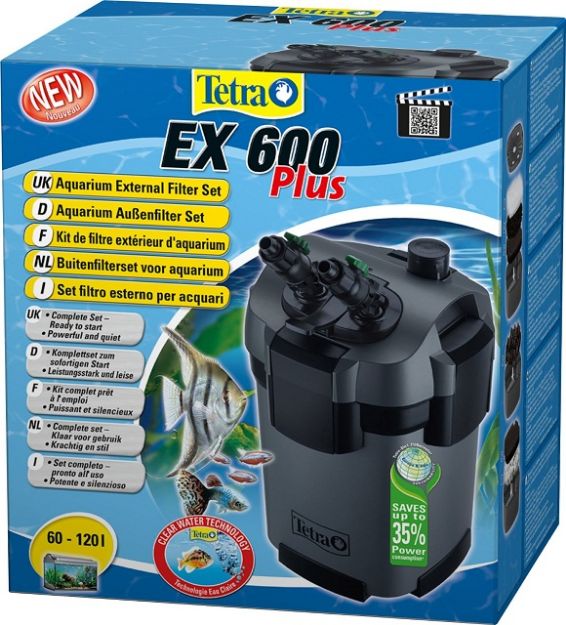 Picture of Tetra Ex 600 Plus Akvaryum Dış Filtre 630 lt / saat