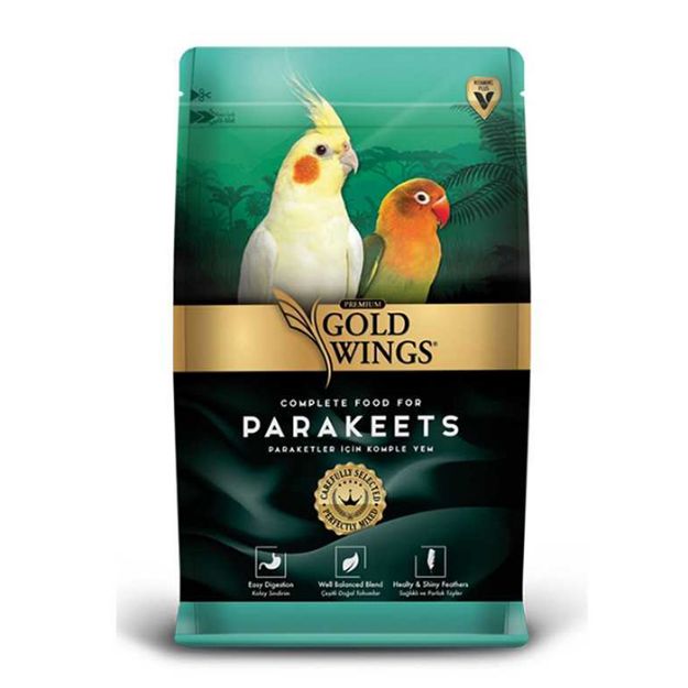 Picture of Gold Wings Premium Paraket (Küçük Papağan) Yemi 1 Kg