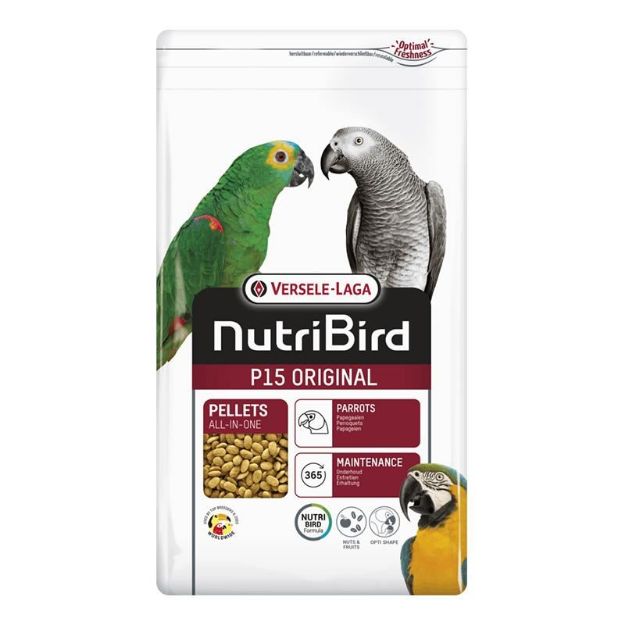 Picture of Versele Laga Nutribird P15 Pelet Tropical Papağan Yemi 1 Kg