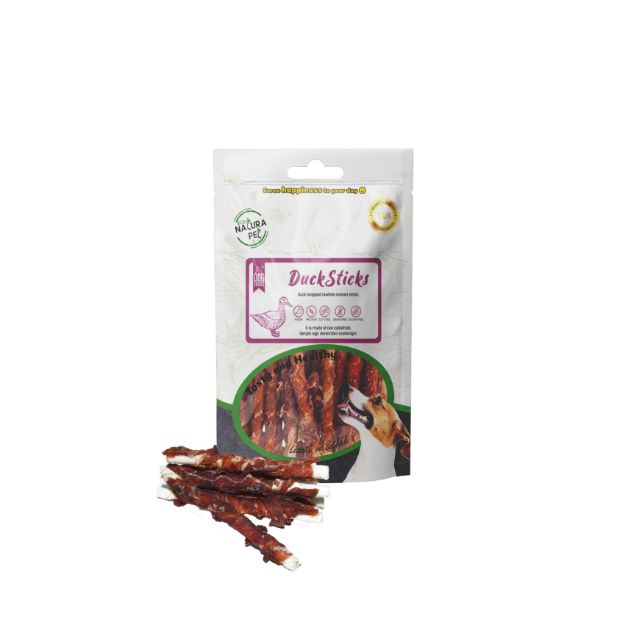 Picture of Eco Natura Pet Duck Sticks Ördek Sargılı Stick Kemik Köpek Ödülü 90 Gr