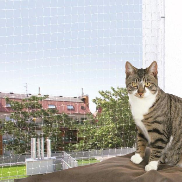 Picture of Trixie Kedi Cam Koruma Ağı Transparan 4 metre x 3 metre