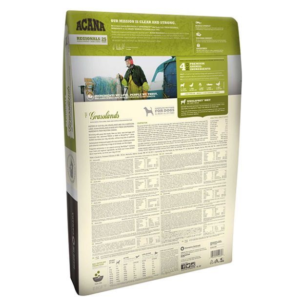 Picture of Acana Grasslands Kuzu Etli Tahılsız Yetişkin Köpek Maması 11,4 kg