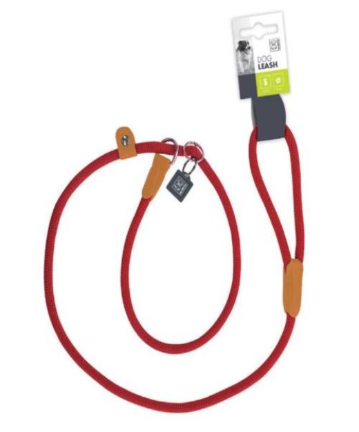 Picture of M-Pets Kopek Sevk Kayıslı Egıtım Tasması Kırmızı 170cm-S
