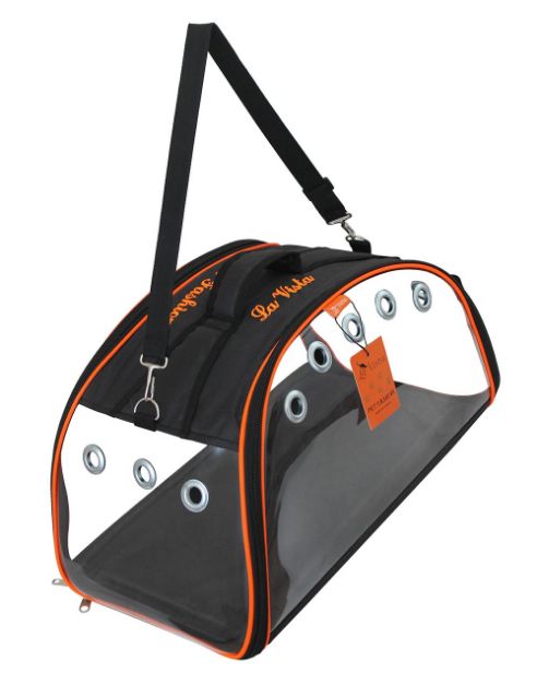 Picture of La Vista Ufo Sport Kedi Köpek Taşıma Çantası Gri