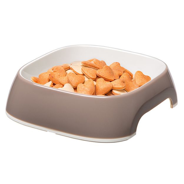 Picture of Ferplast Glam Medium Dove Grey Kedi Köpek Mama Kabı 0,75 Lt
