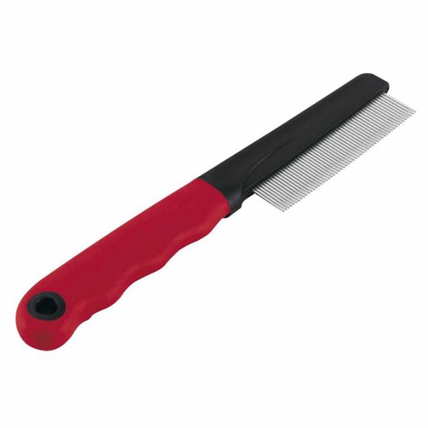 Picture of Ferplast GRO 5860 Çelik Uçlu Kedi Köpek Tarağı 19,5 cm x 3 cm