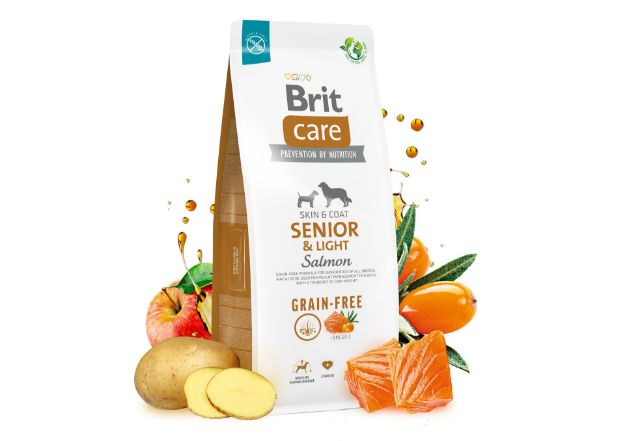 Picture of Brit Care Senior Light Somonlu Patatesli Tahılsız Yaşlı Köpek Maması 12 Kg