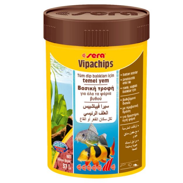 Picture of Sera Vipachips Tablet Dip Balık Yemi 100 ml