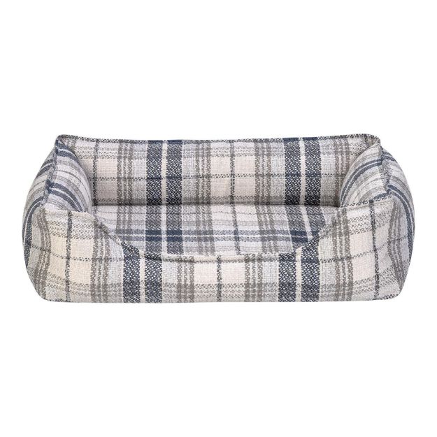 Picture of Pet Comfort Delta Lacivert Kareli Kedi ve Köpek Yatağı XS