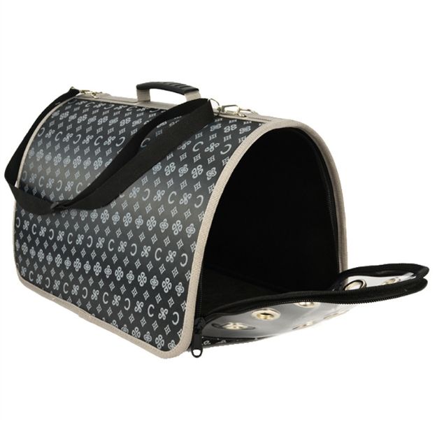 Picture of Pet Pretty Flybag Kapalı Kedi ve Köpek Taşıma Çantası Gri
