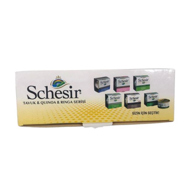 Picture of Schesir Kedi Konservesi Tavuklu & Kinoa Serisi 6 Al 5 Öde