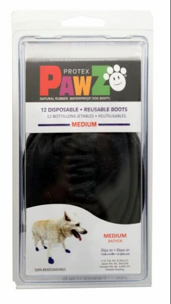 Picture of Pawz Köpek Galoşu Medium Siyah 12 li paket