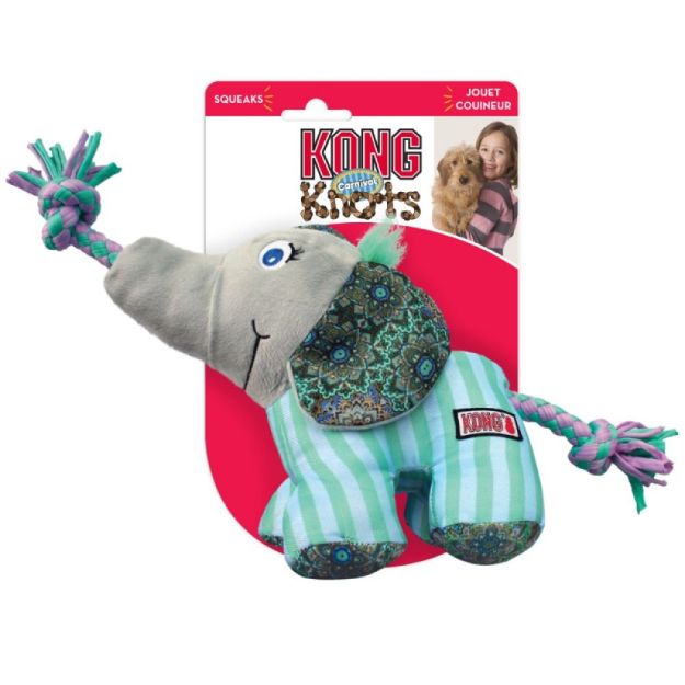 Picture of Kong Knots Carnival Elephant S/M Köpek Oyuncağı