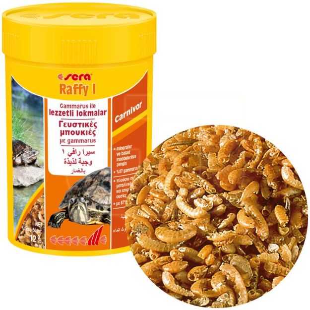 Picture of Sera Raffy I Gammarus Karışımı Kaplumbağa Yemi 100 ml / 12 Gr