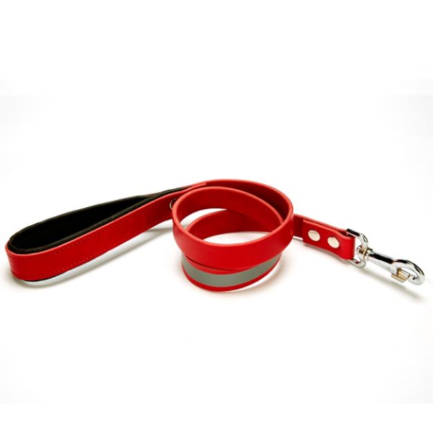 Picture of Doggie Comfort Reflektifli Köpek Gezdirme Kayışı Kırmızı RGT-25
