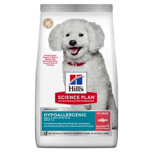 Picture of Hill's Hypoallergenic Yetişkin Mini Irk Somonlu Köpek Maması 1,5 Kg