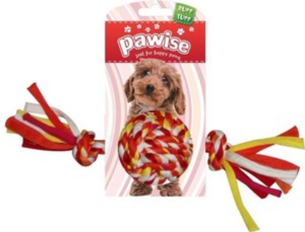 Picture of Pawise Köpekler İçin Renkli İp Top Oyuncak 20 Cm