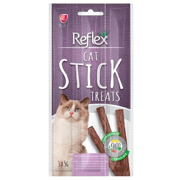Picture of Reflex Kümes Hayvanlı Kedi Ödül Çubuğu 5 Gr 3 Adet