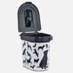Picture of Natura Tekerlekli Plastik Mama Kovası 33 Lt PT-280