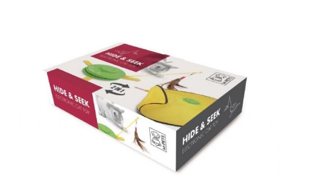 Picture of M-Pets Hıde/Seek Electronik Kedi Oyuncağı 2In1