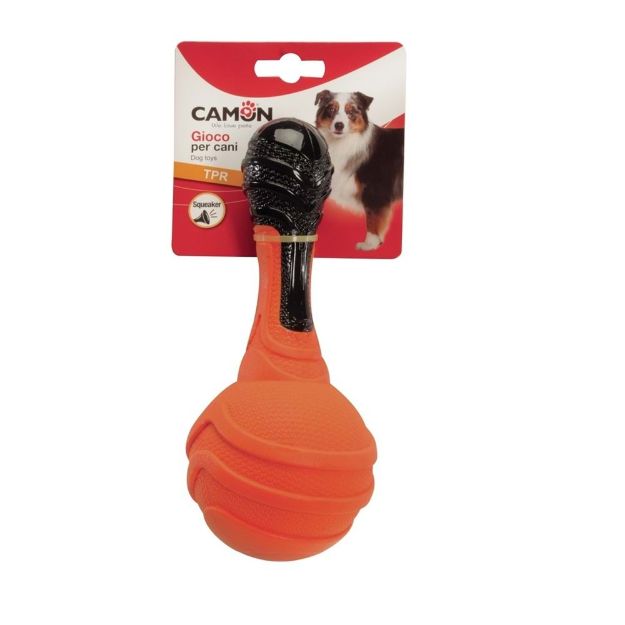 Picture of Camon Köpek Oyuncağı Bilyalı ve Gıcırtılı İki Tonlu TPR Gidon 