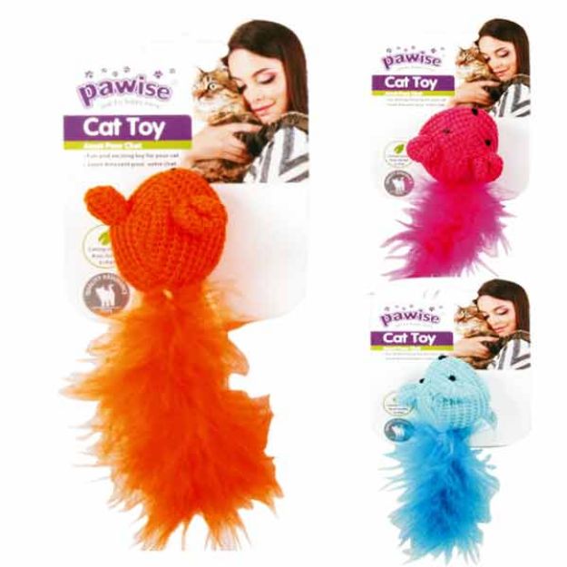 Picture of Pawise Tüylü Doğal Kedi Oyuncağı