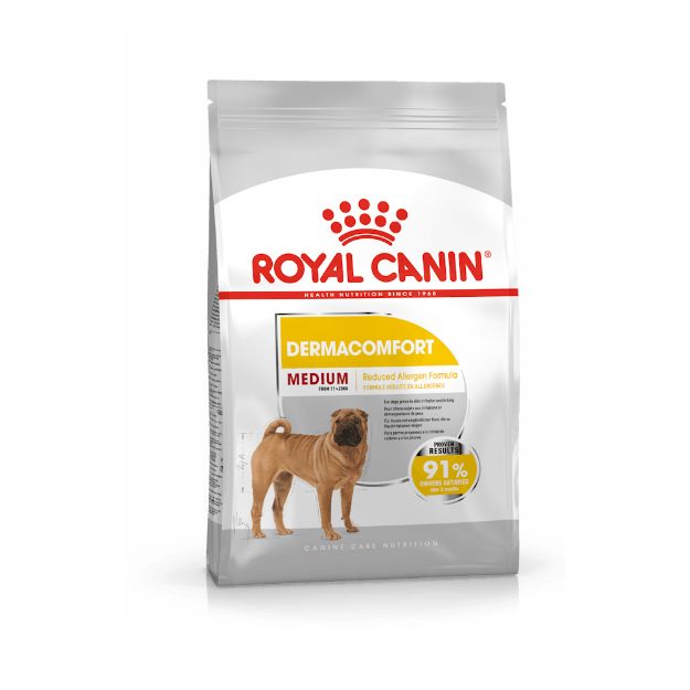 Picture of Royal Canin Medium Dermacomfort Orta Irk Hassas Yetişkin Köpek Maması 12Kg