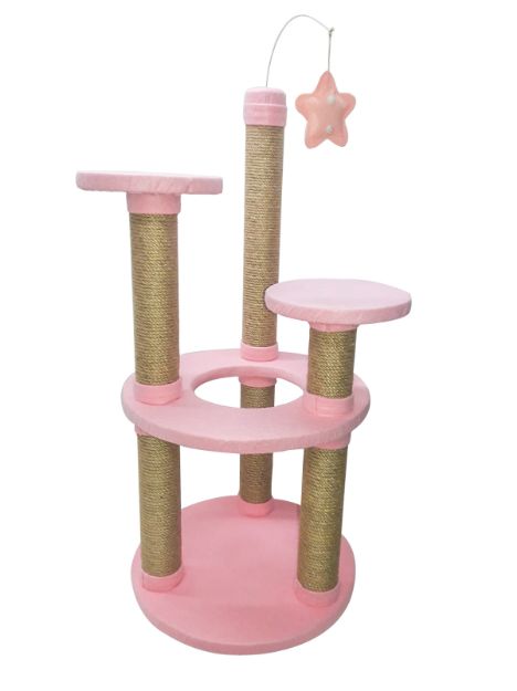 Picture of Puffy Cat Petlanton Kedi Tırmalama Pembe