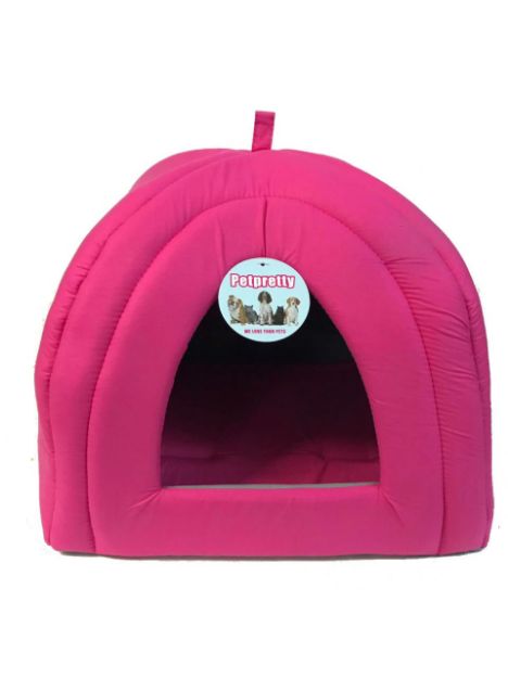 Picture of PetPretty Piramit Kumaş Yuva Pembe