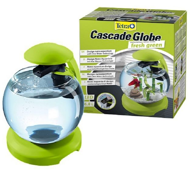 Picture of Tetra Cascade Globe Filtre ve Lambalı Fanus Yeşil