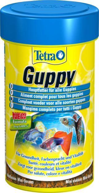 Picture of Tetra Guppy Lepistesler için Pul Balık Yemi 100 ml