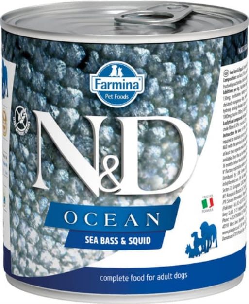 Picture of N&D Ocaen Köpek Konserve Morina Balığı & Kalamar 285gr
