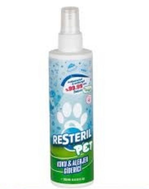 Picture of Resteril Antialerjik Anti Koku Evcil Hayvan Hijyen Spreyi 200 ml	