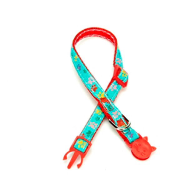 Picture of Doggie Etiketli Dokuma Kedi Boyun Tasması No:3 Kırmızı EKBT-1006