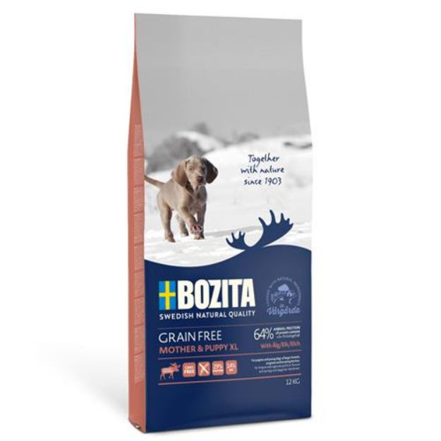 Picture of Bozita Tahılsız Yavru ve Emziren Büyük Irk Yavru Köpek Maması 12 Kg