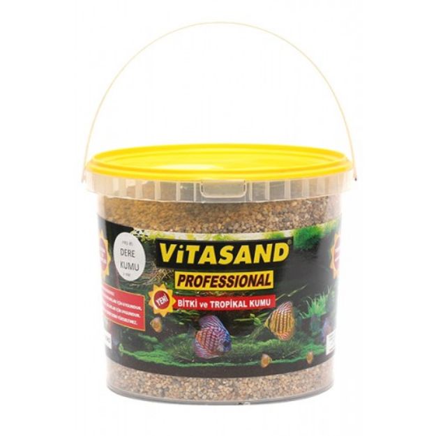 Picture of Vitasand Akvaryum Tabanı için Dere Kumu 8,5 kg Kova