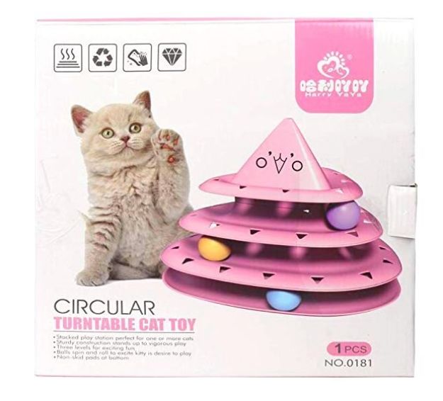 Picture of Harry Yaya Üç Katlı Toplu Kedi Oyun Kulesi Büyük